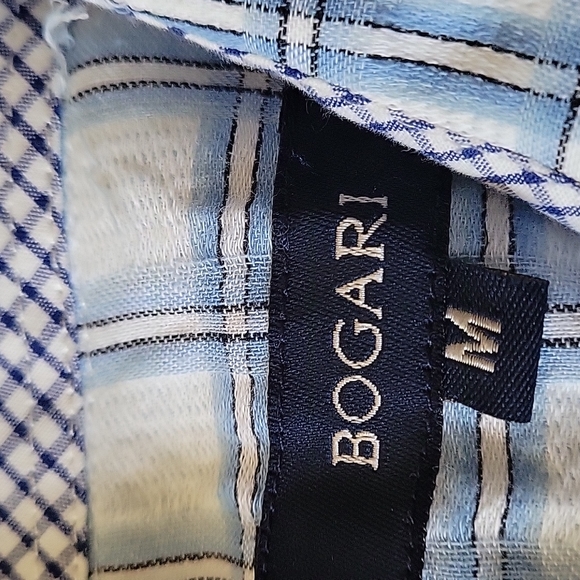 Mens Bogari medium button down S/S. Always dry cleaned and taken care of! - Picture 2 of 2